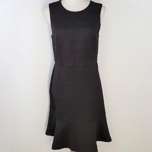 Banana Republic NWT Textured Lined Dress $90 Black